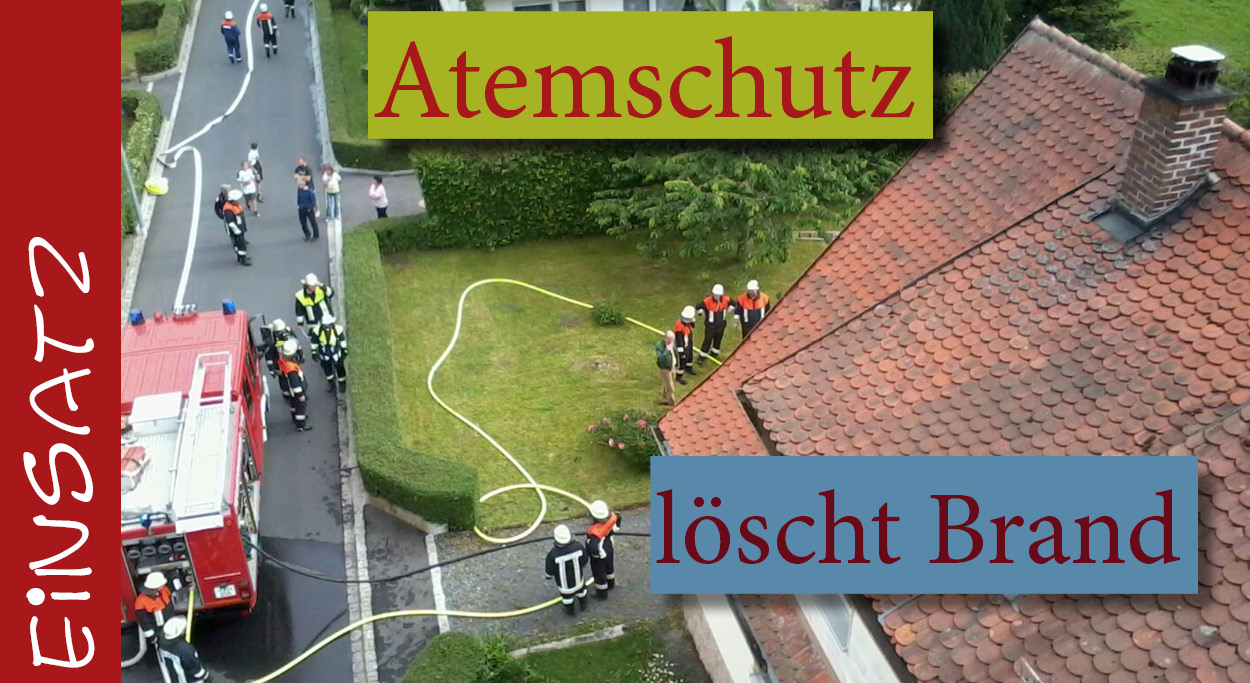 Brand Brandeinsatz Friedenfels Atemschutz Wohnhausbrand Gebäudebrand Person in Gefahr Erbendorf
