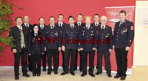 JHV Jahreshauptversammlung Aktive 2015 FFW Erbendorf