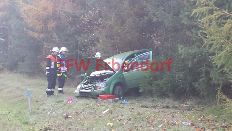 Verkehrsunfall Unfall B299 Hessenreuther Berg, Hessenreuth Pressath