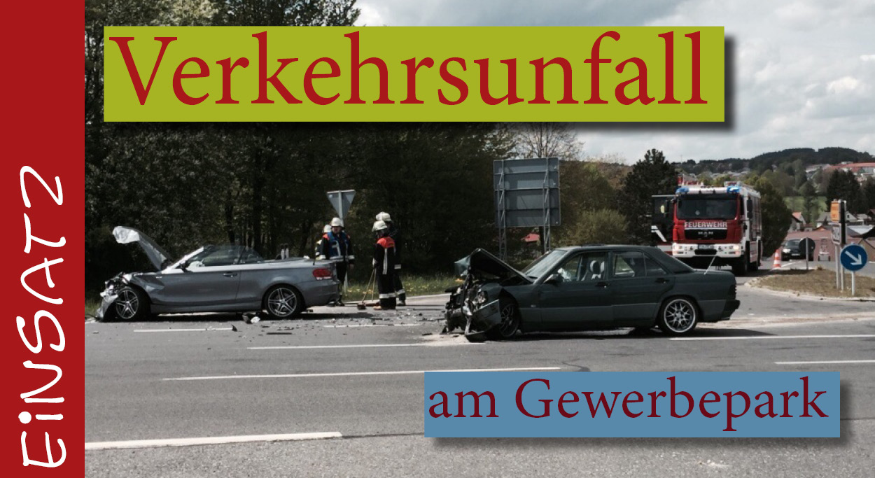Verkehrsunfall Erbendorf Verletzte B299 Gewerbepark